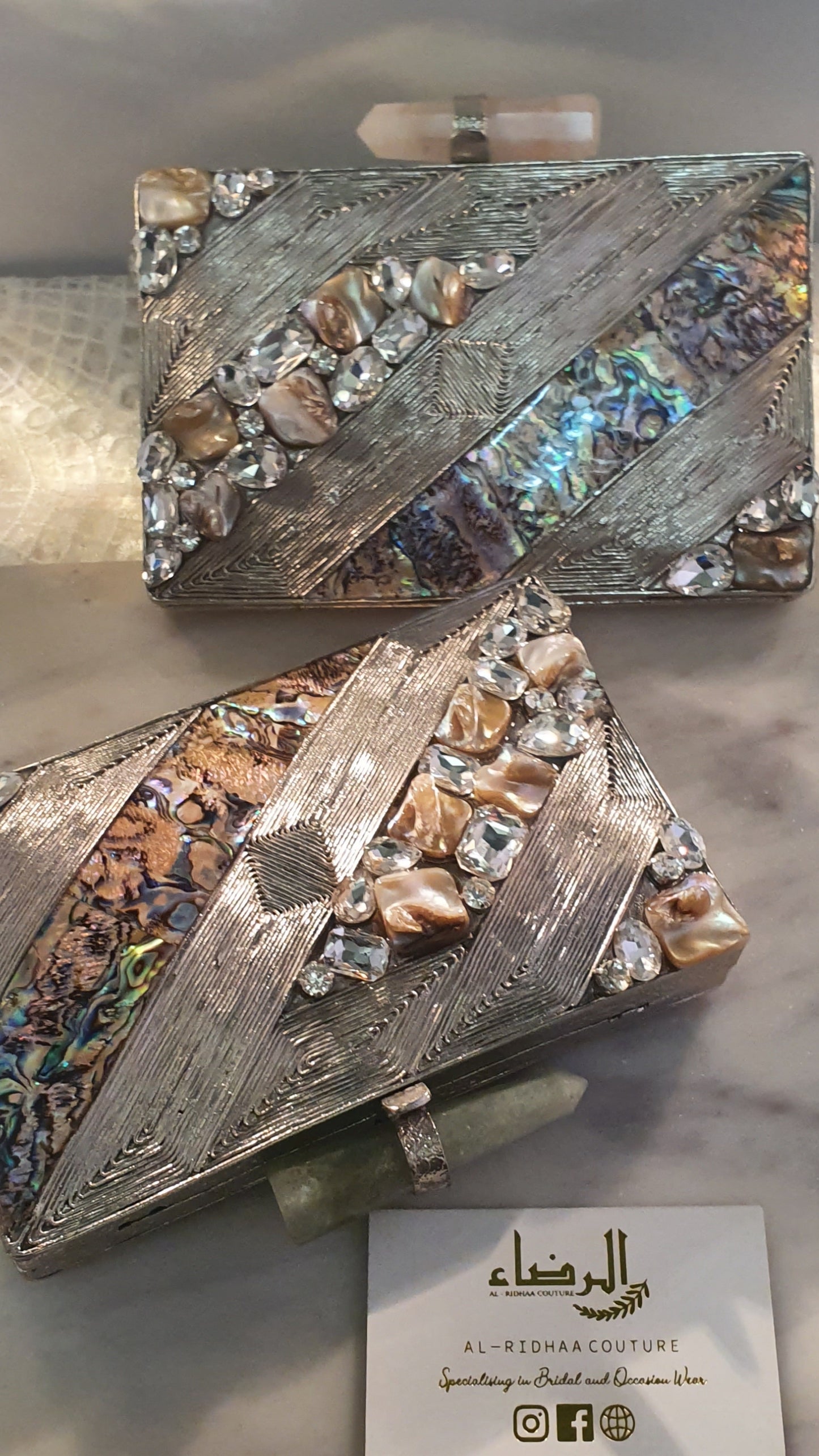 Eternity - Mother of Pearl Clutch