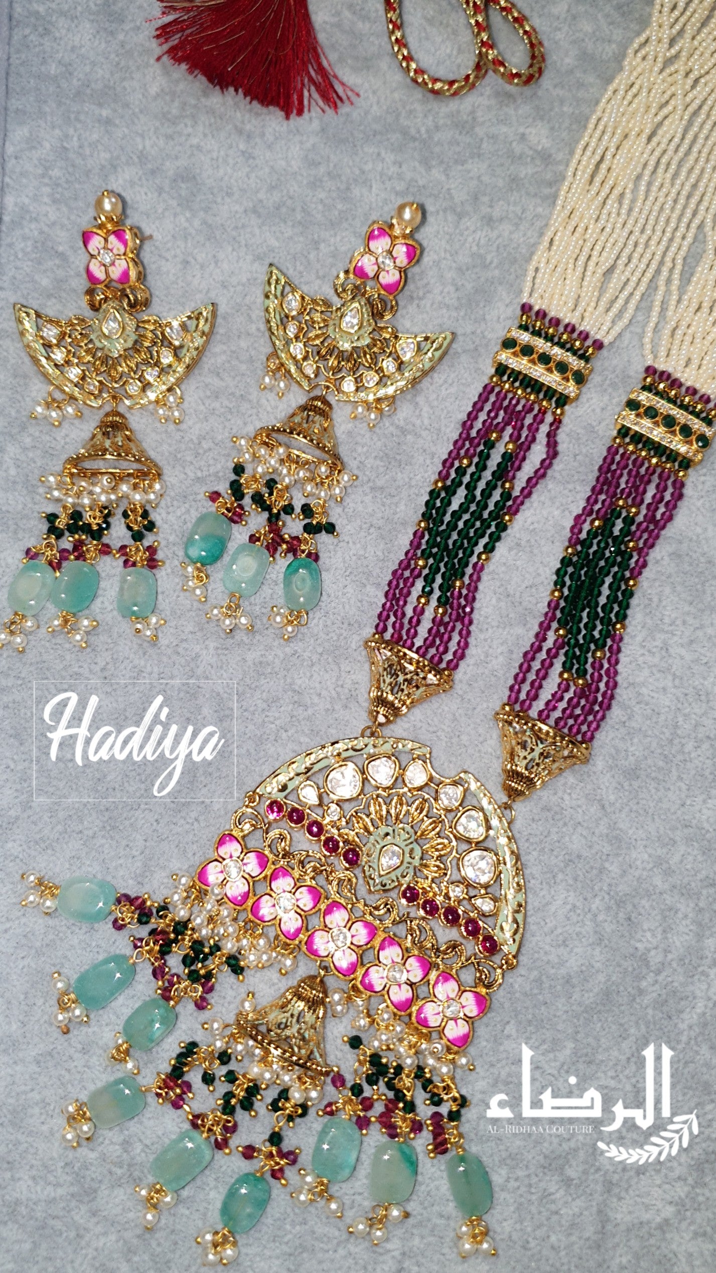 Hadiya - MeenaKari mala set