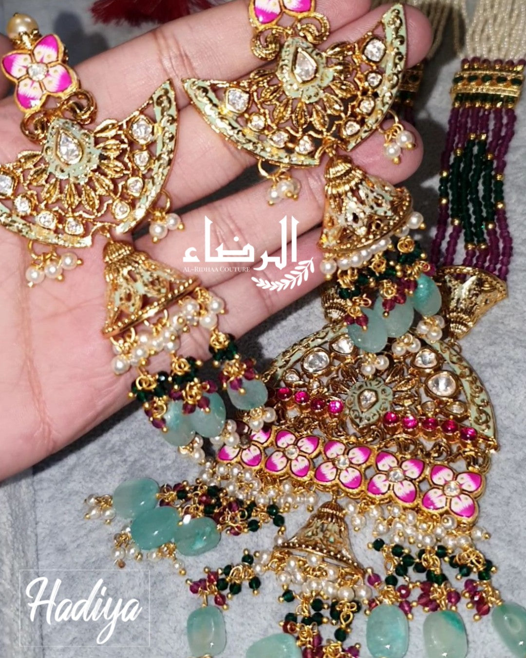 Hadiya - MeenaKari mala set