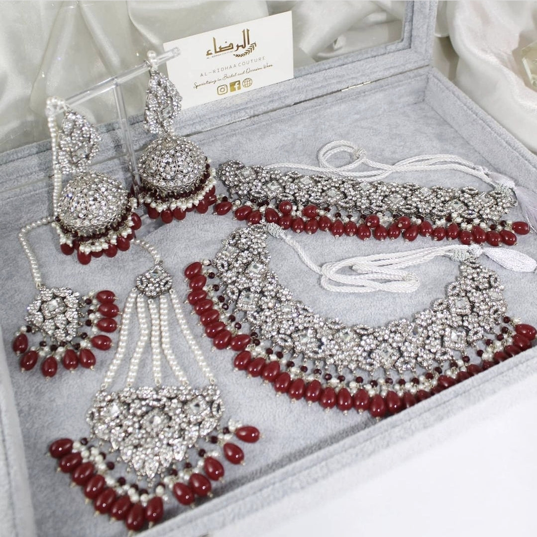 Inaya - Bridal Set (silver)
