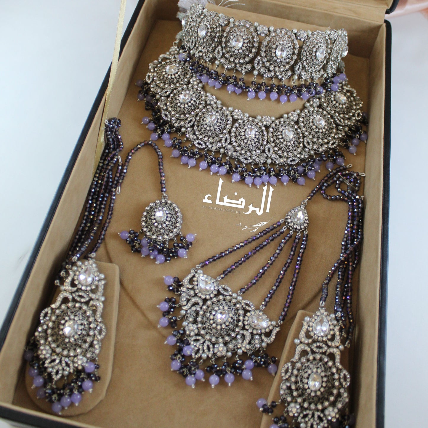 Adiba - Bridal Set (Purple)