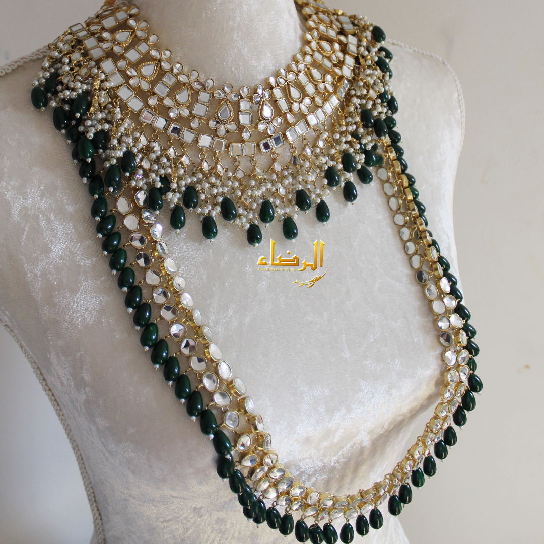 Jasmine - Green Kundan Bridal Set