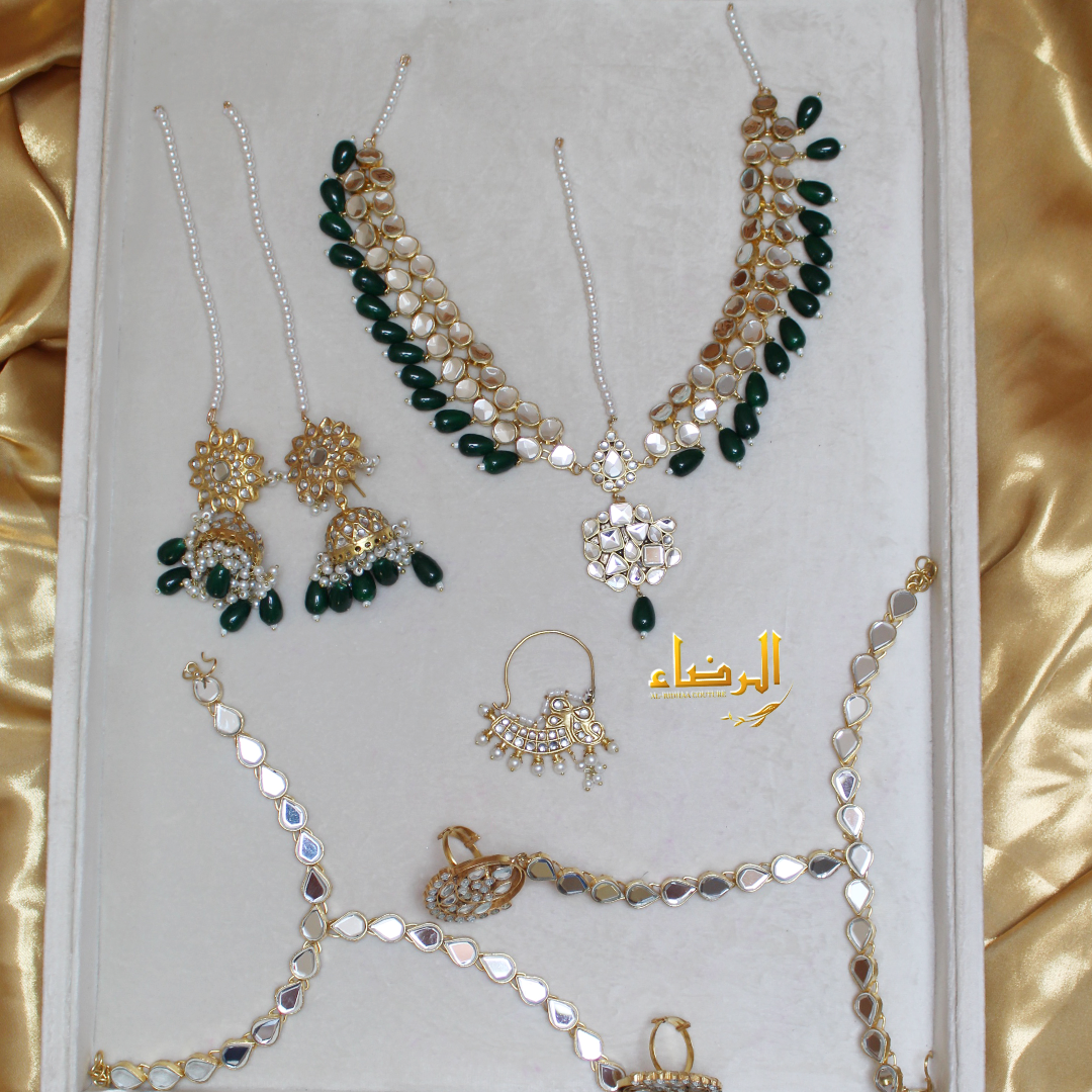 Jasmine - Green Kundan Bridal Set
