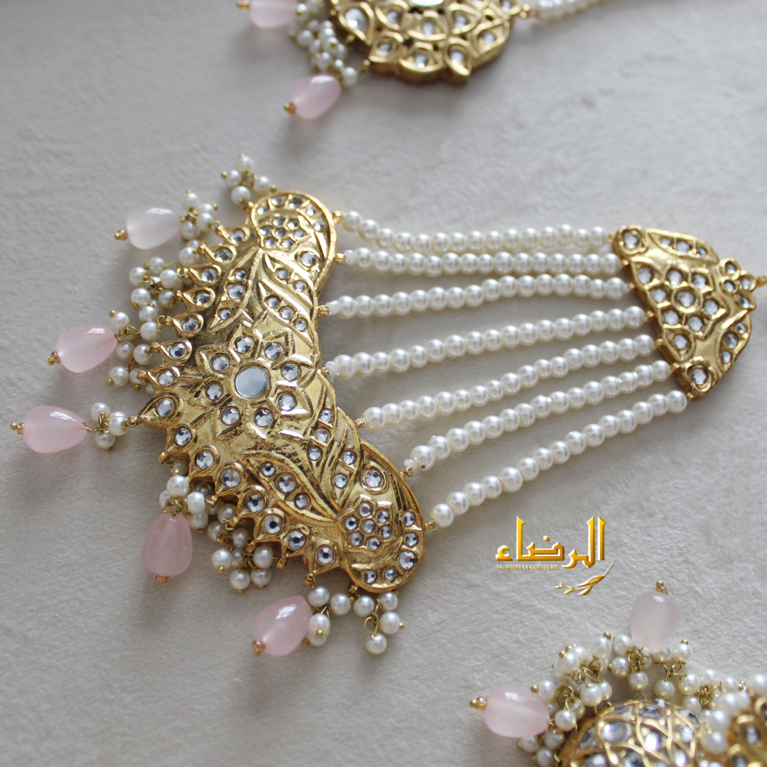 Sarah- Bridal Set (Pink)