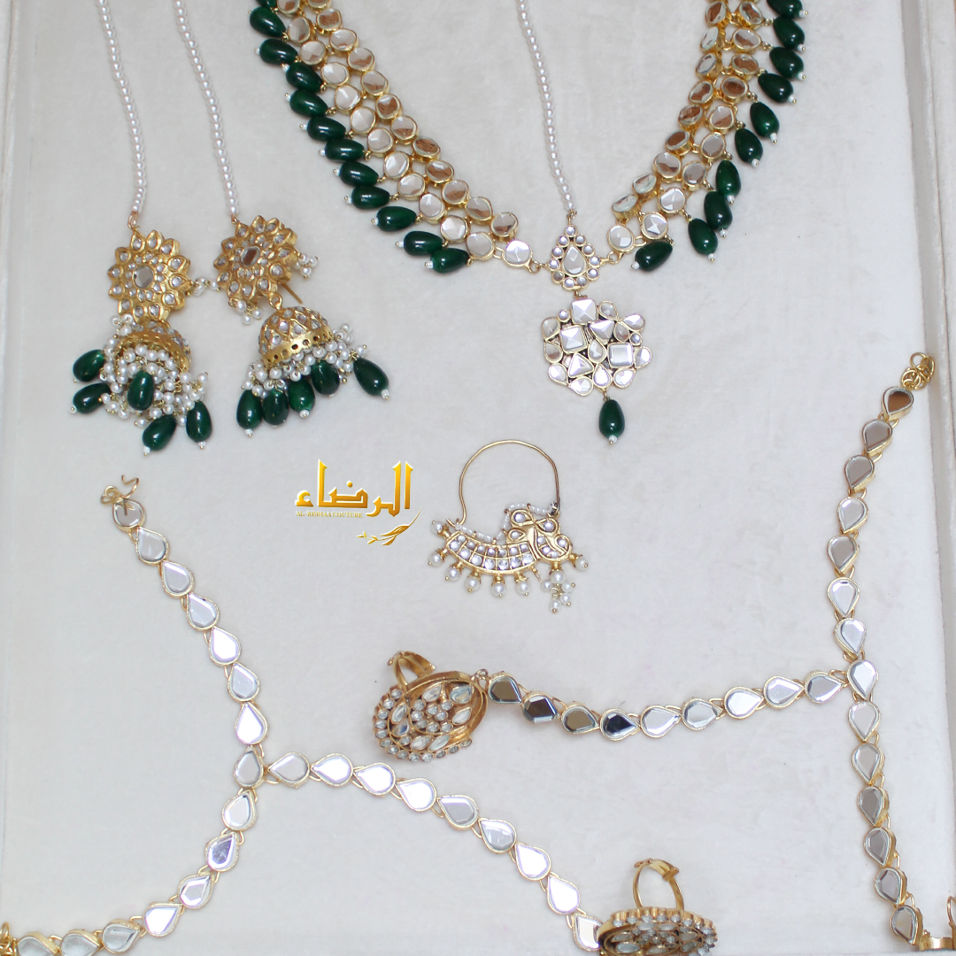 Jasmine - Green Kundan Bridal Set
