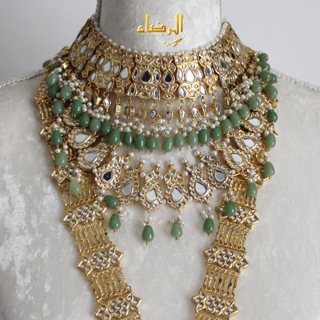 Sarah- Bridal Set (Green)