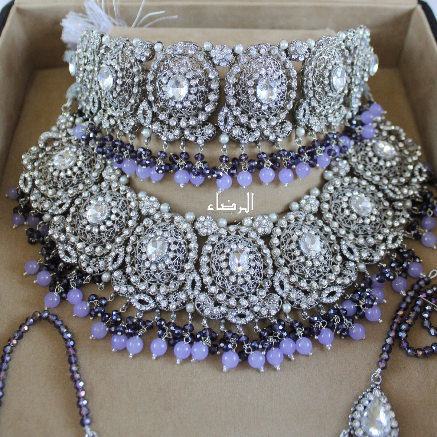 Adiba - Bridal Set (Purple)