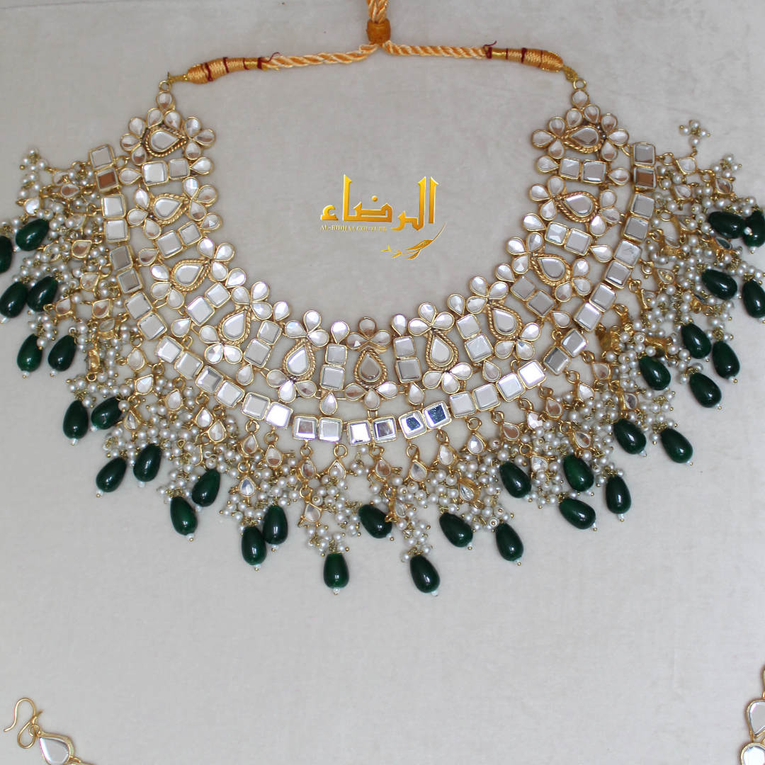 Jasmine - Green Kundan Bridal Set