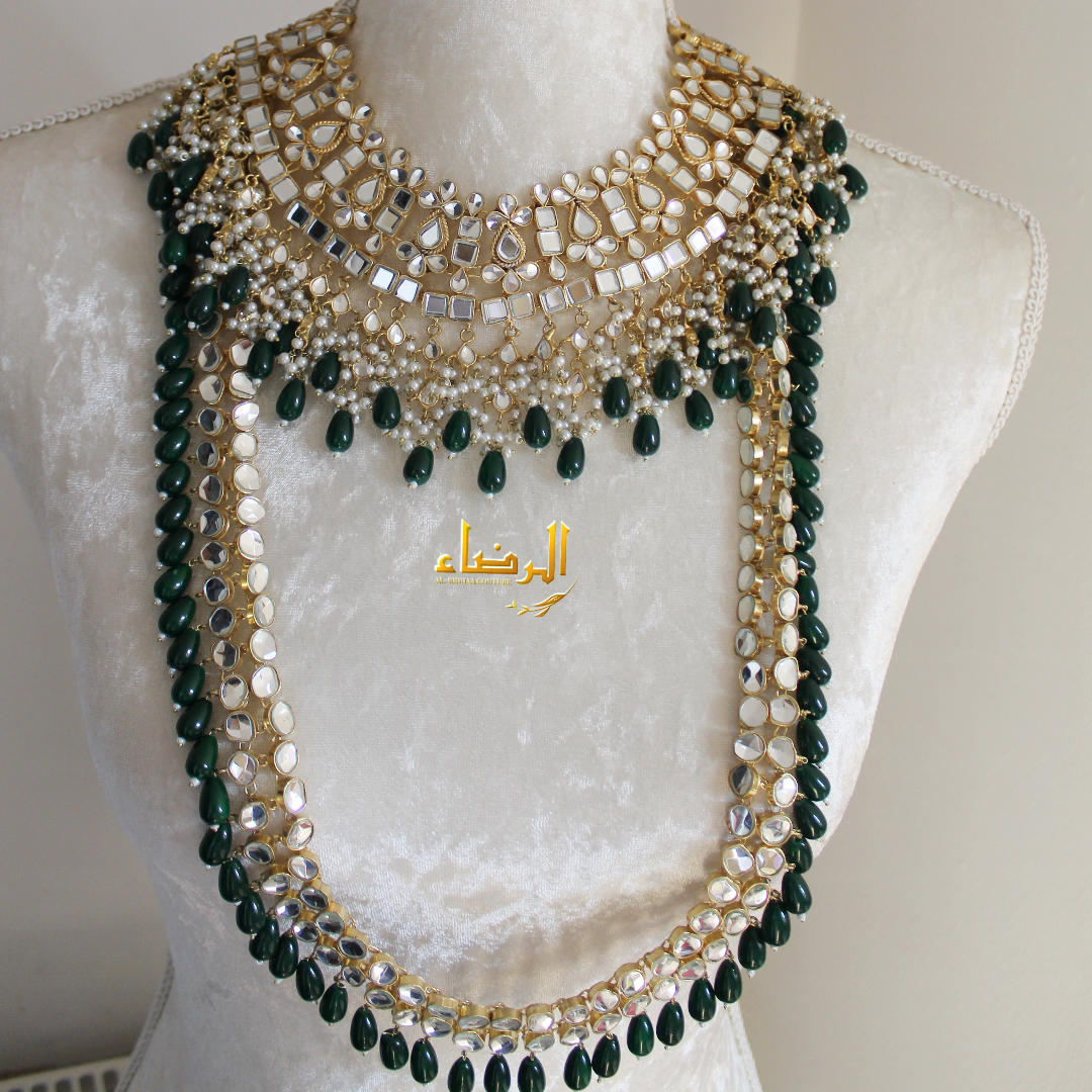 Jasmine - Green Kundan Bridal Set