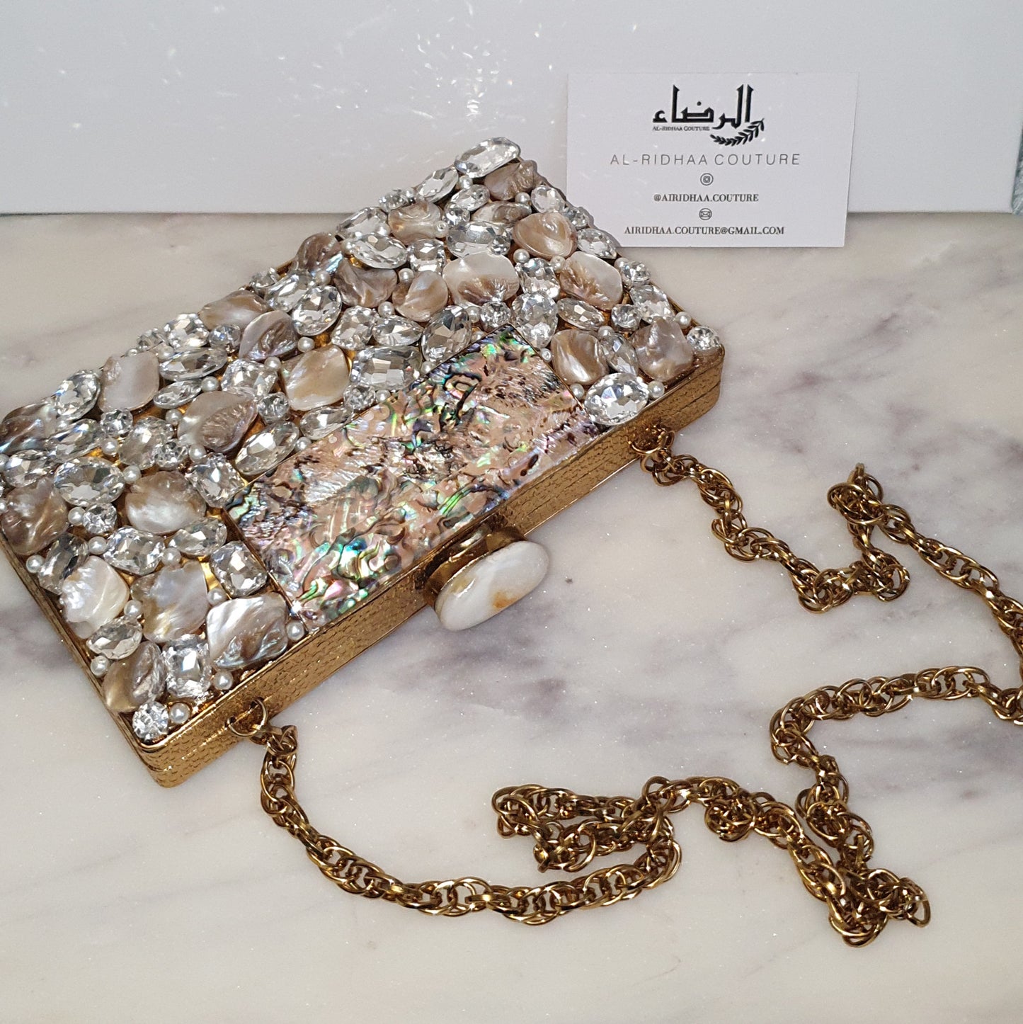 Mahi - Mother of Pearl Clutch