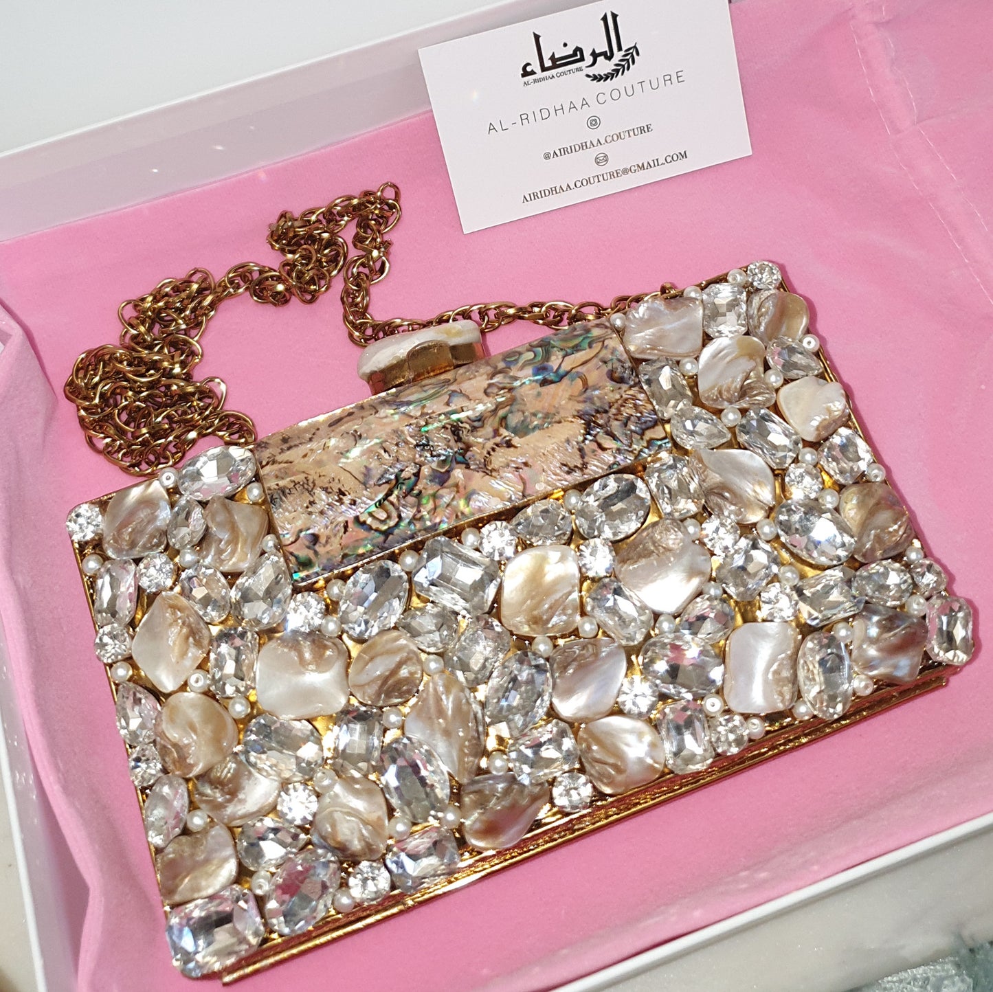 Mahi - Mother of Pearl Clutch