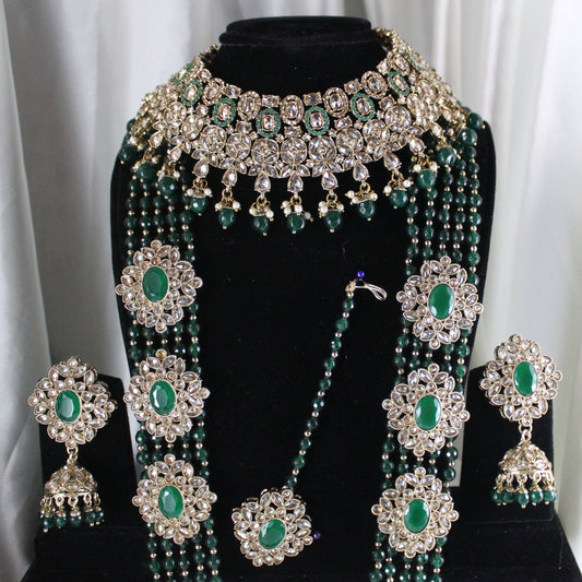 Madiha - Bridal Set Dark Green