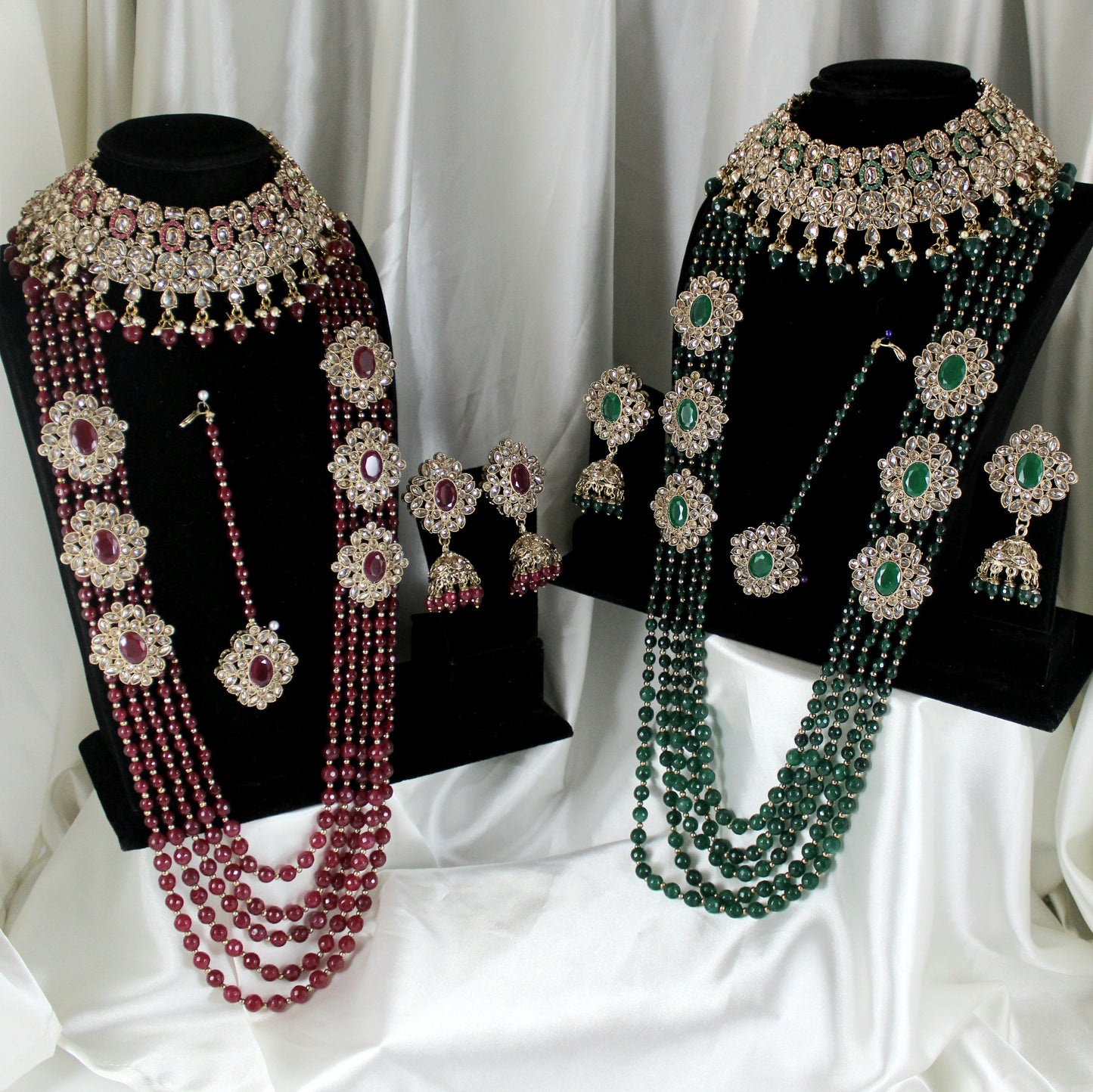 Madiha - Bridal Set Maroon