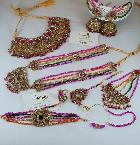 Heer - Multicolor Bridal Set