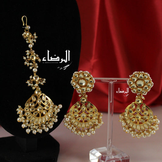 Seema - Pachi Earrings set