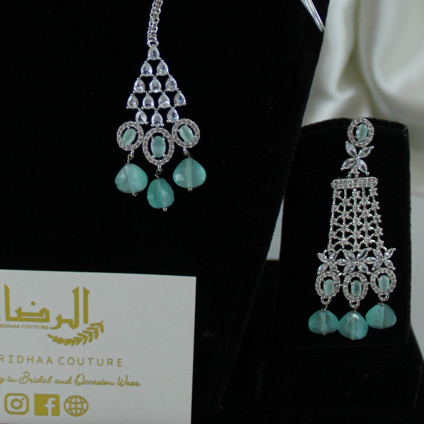 Eternity  - Kamala Necklace Set (Mint)