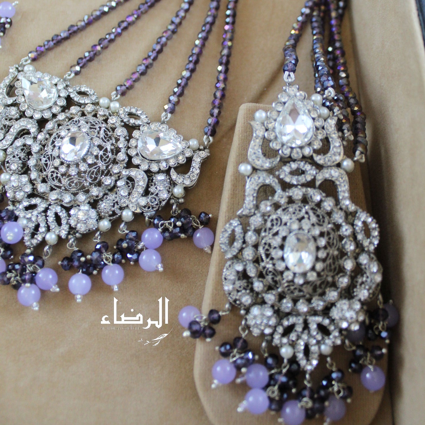 Adiba - Bridal Set (Purple)