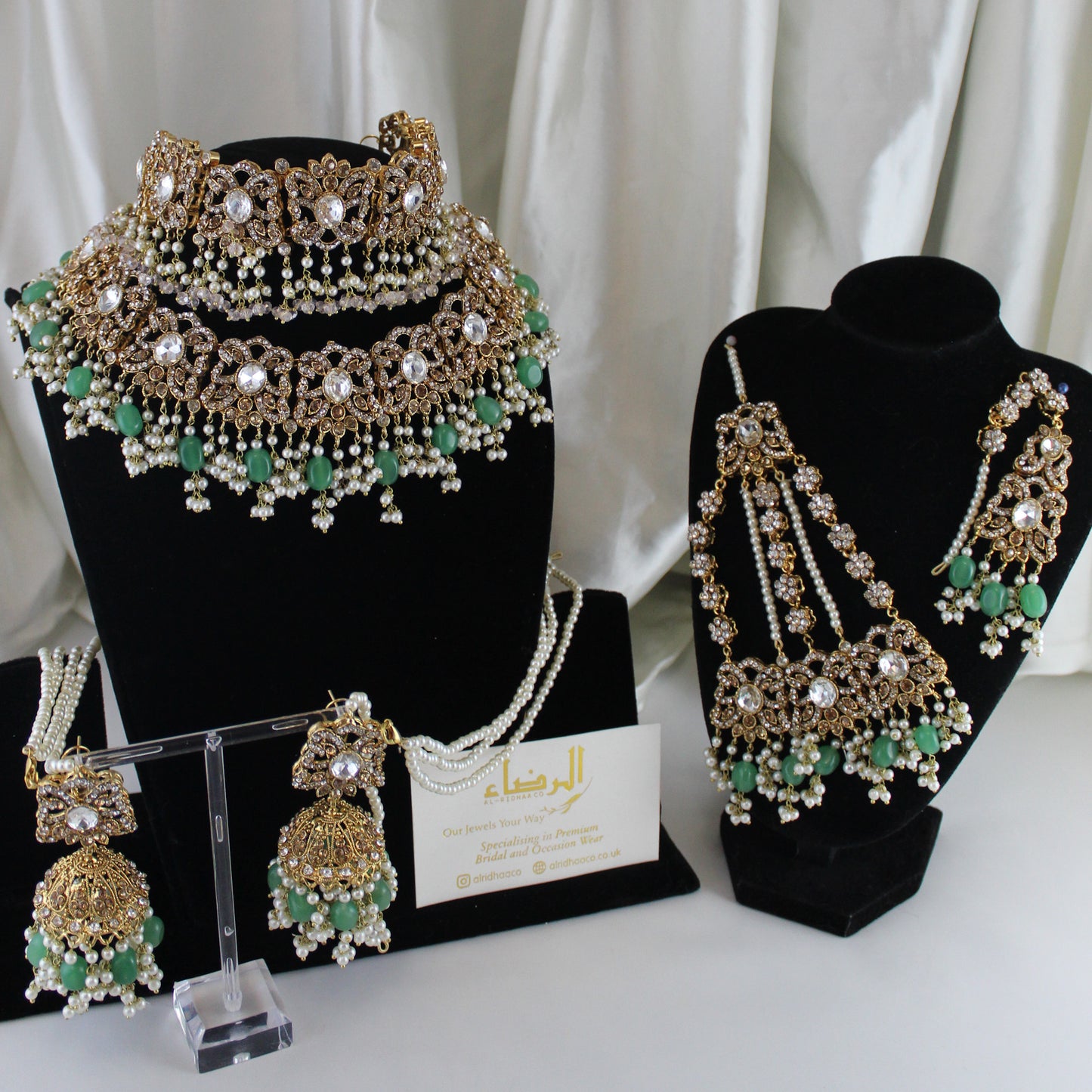 Buhayra -  Bridal Set (Green)