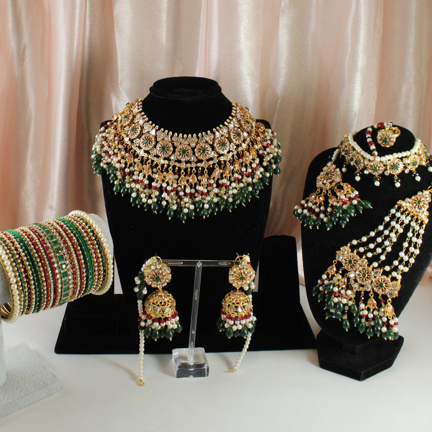 Hayat -  Bridal Set (Green)