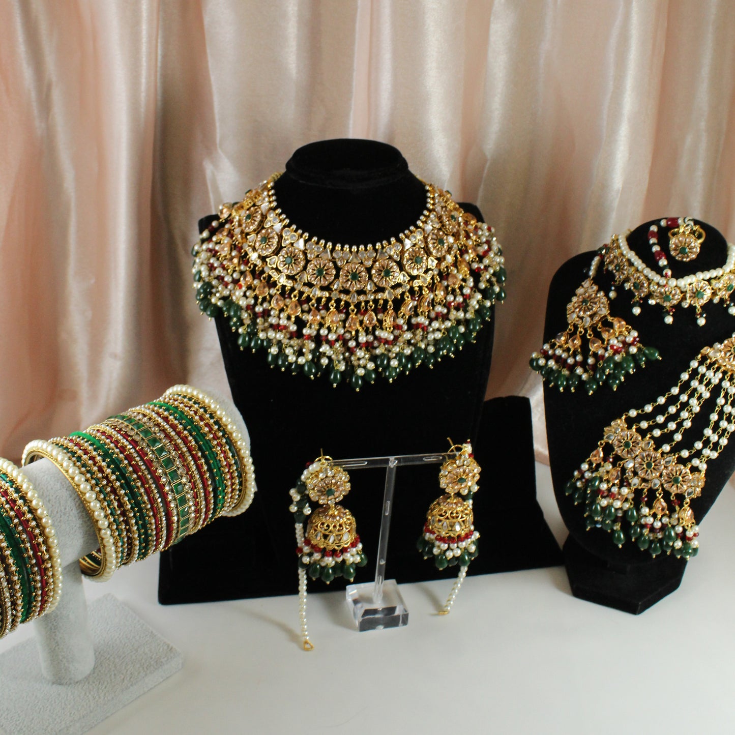 Hayat -  Bridal Set (Green)