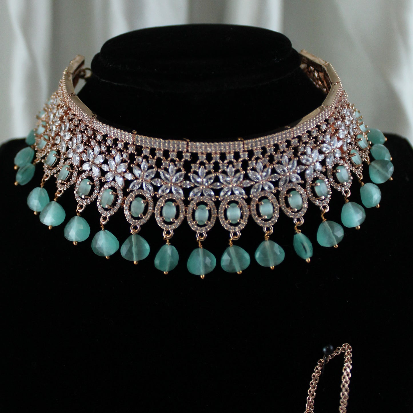 Eternity  - Kamala Necklace Set (Mint)