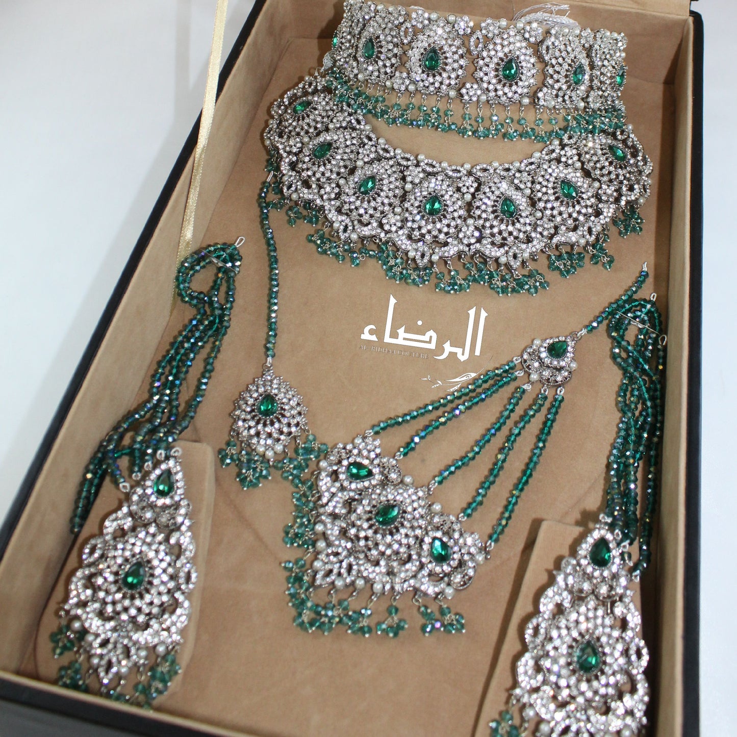 Adiba - Bridal Set (Green)