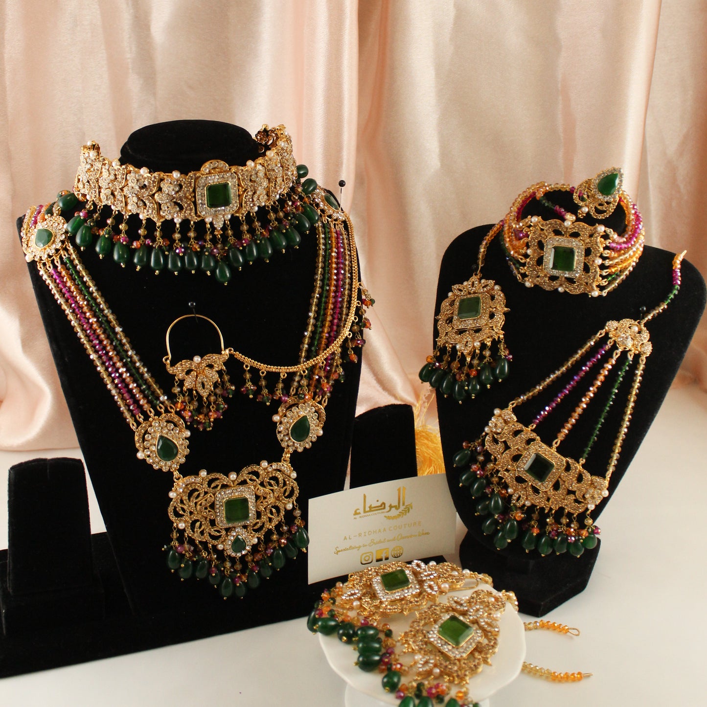 Fariha - Bridal Choker Set (Multi)