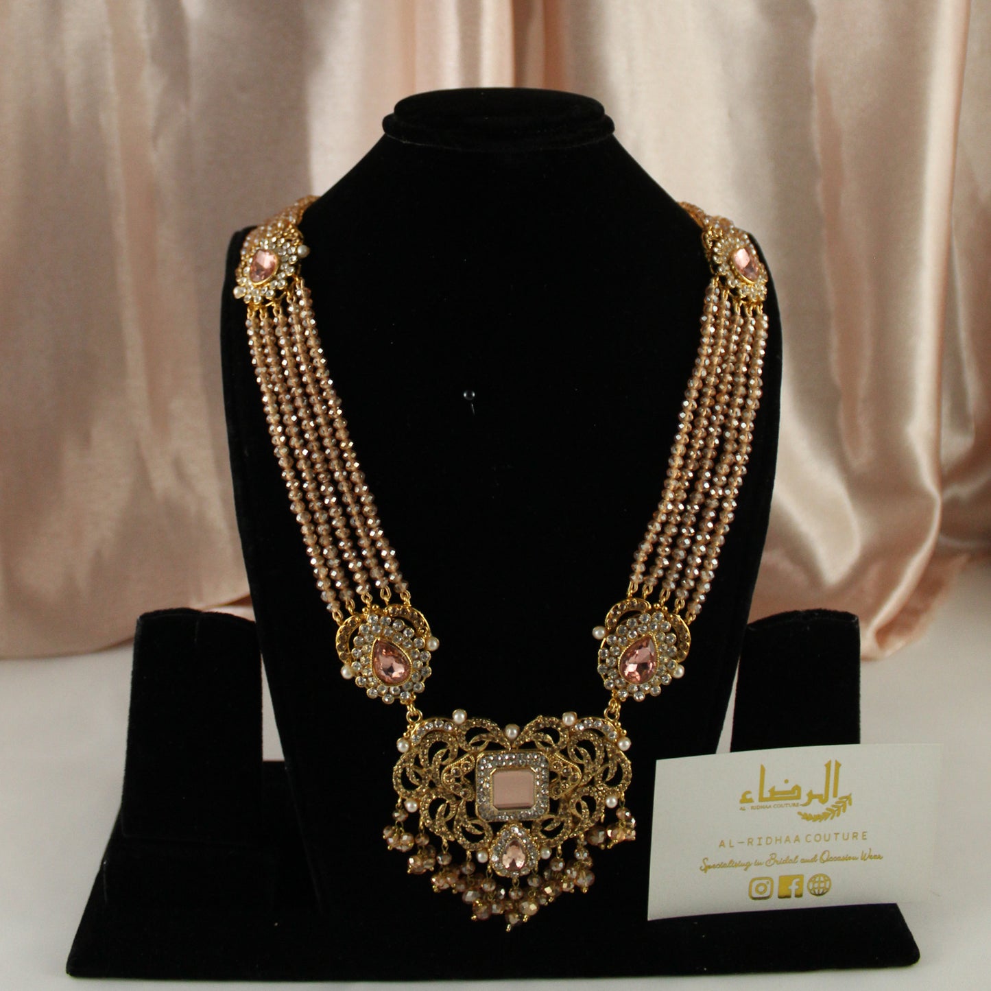 Fariha - Bridal Choker Set (Gold)