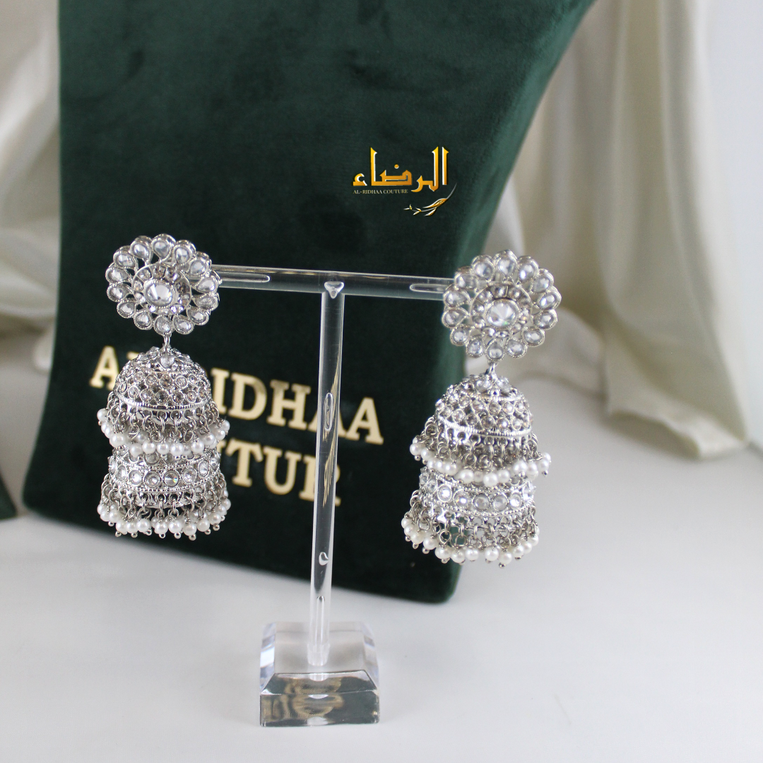 Hina - Bridal Set (Silver)