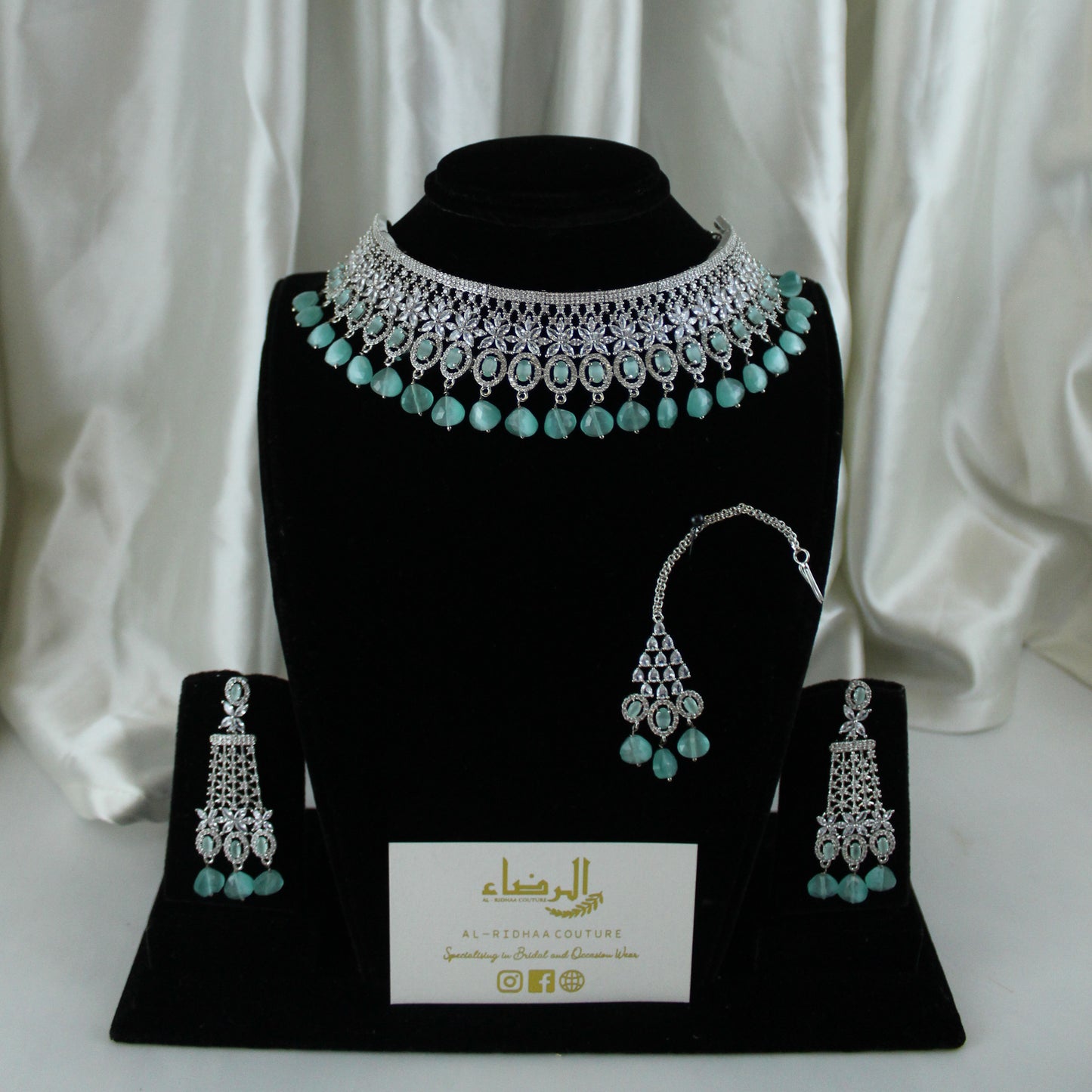 Eternity  - Kamala Necklace Set (Mint)