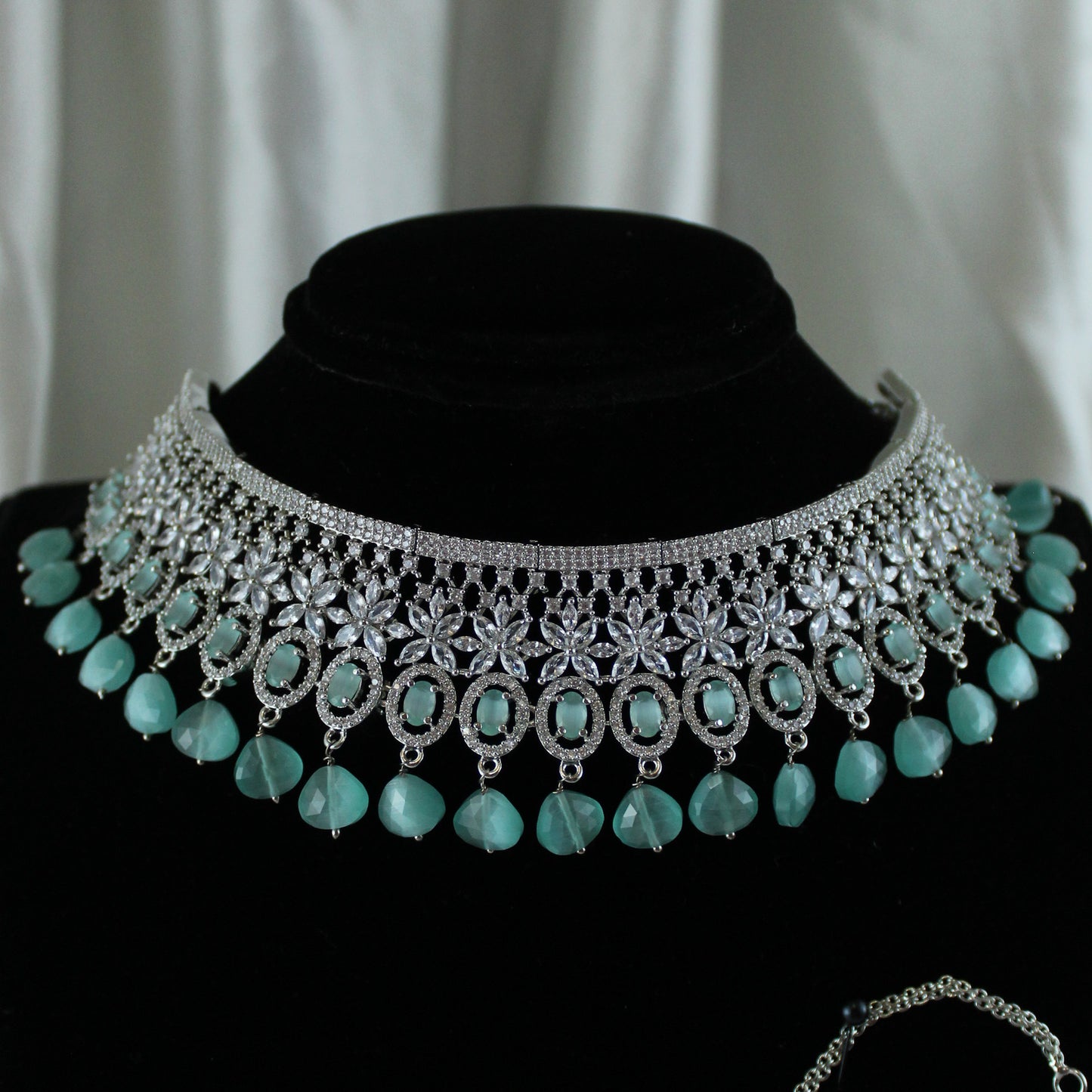 Eternity  - Kamala Necklace Set (Mint)